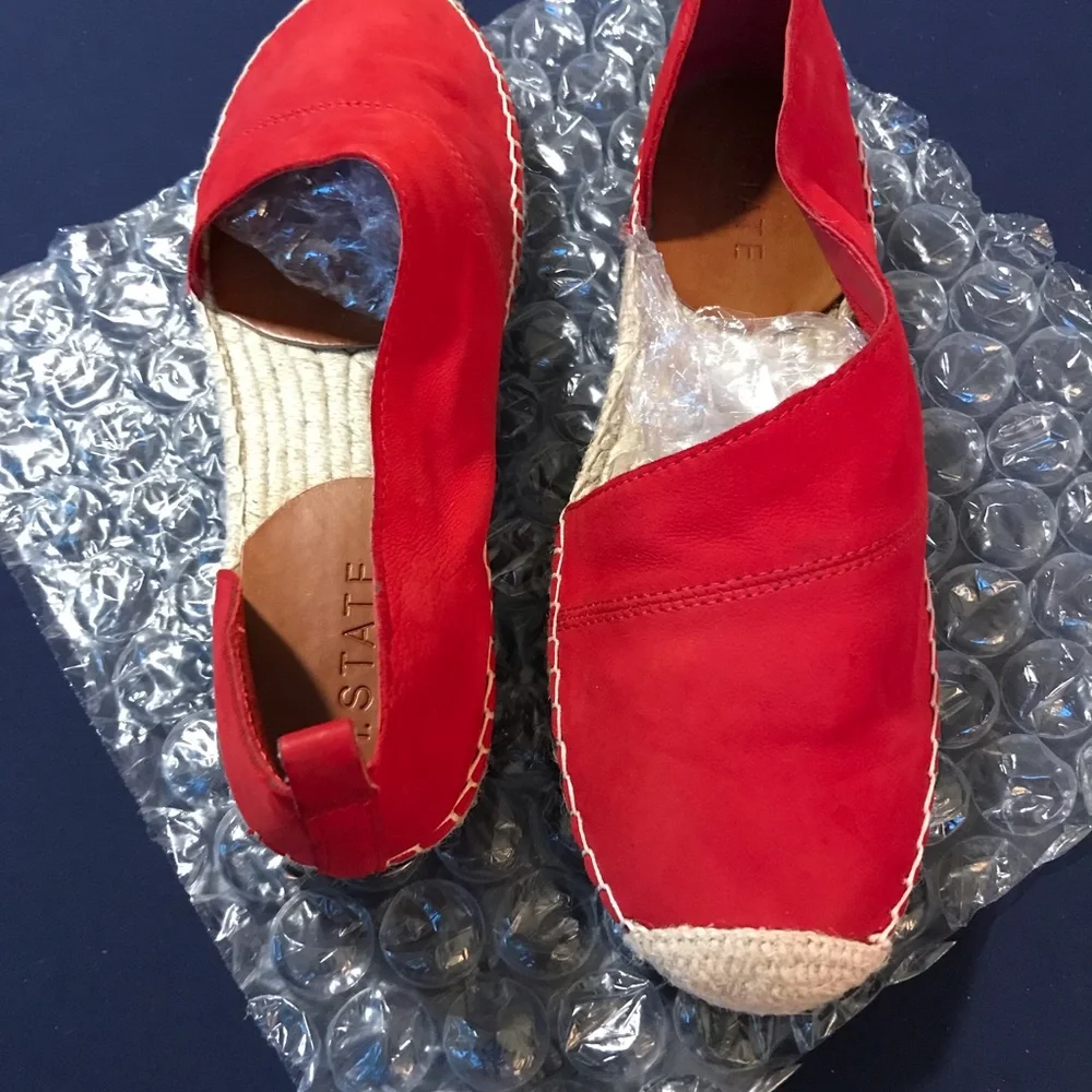 1. State Espadrilles Red 9M